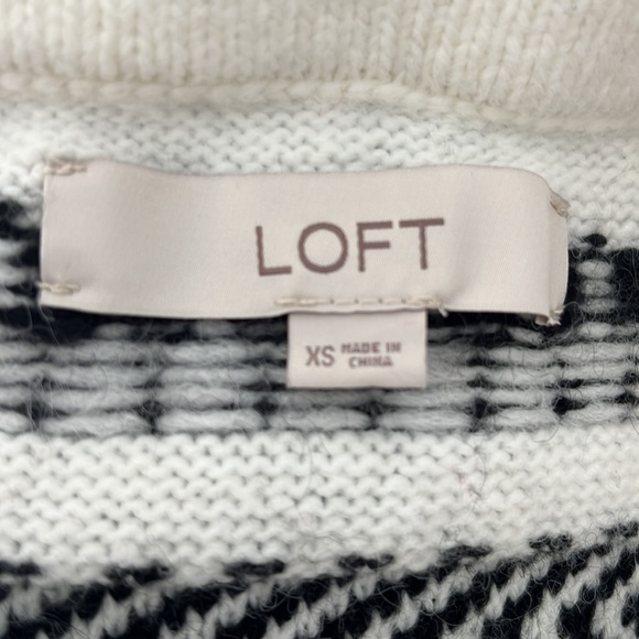 Loft Fair Isle Sweater Skirt - Picture 3 of 5